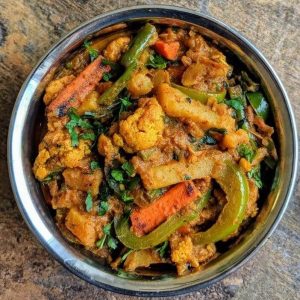 Mix Veg Kadai Vegan