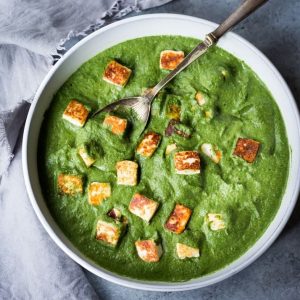 Paneer tofu Saag