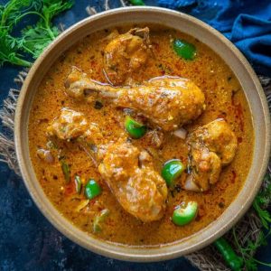 Restaurant Style Kadai Chicken (Chicken Karahi Curry)