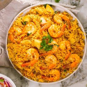 Shrimp Biriyani